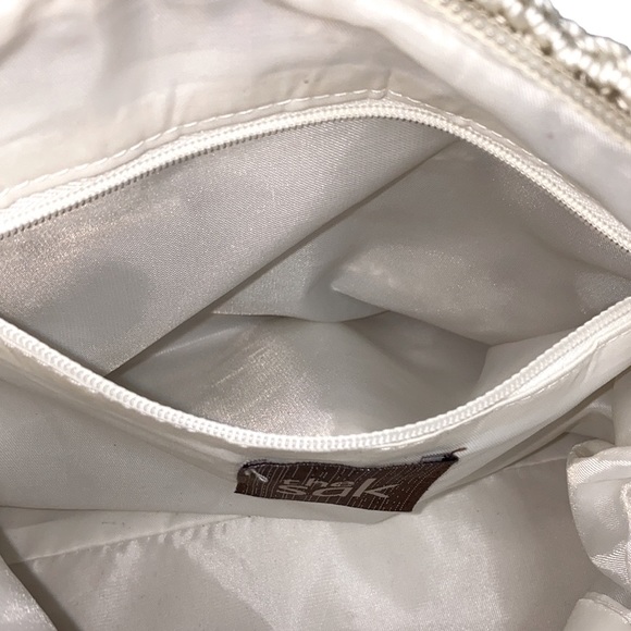 The Sak Tan/Cream Crochet Beaded Shoulder Bag - Picture 5 of 15